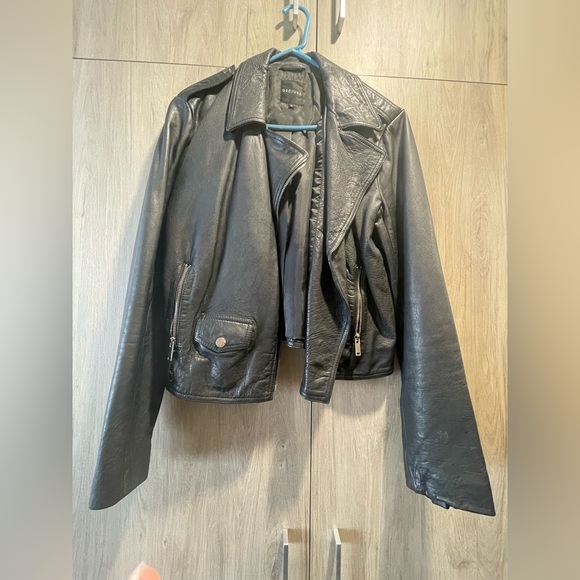 Genuine leather biker jacket - Picture 6 of 6